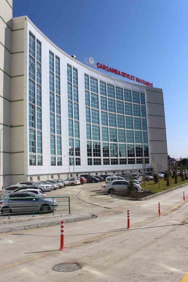 Samsun Çarşamba Devlet Hastanesi'nde ilk 8 ayda 12 bin 194 ameliyat yapıldı