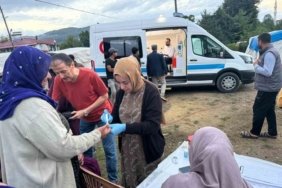 Samsun Çarşamba'da mevsimlik tarım işçileri sağlık taramasından geçirildi