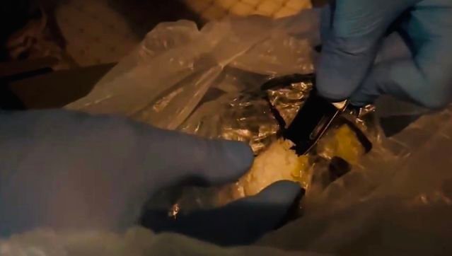 Samsun Havza'da tırda narkotik köpeği Pera'nın tepkisiyle 456 gram metamfetamin ele geçirildi