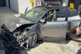 Samsun İlkadım'da otomobil zincirleme kazaya karıştı