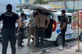Samsun İlkadım'da pamuk şekerci sokak ortasında sızınca polis müdahale etti