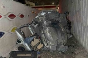 Samsun İlkadım'da takla atan otomobil hurdaya döndü, kazada 2 kişi yaralandı