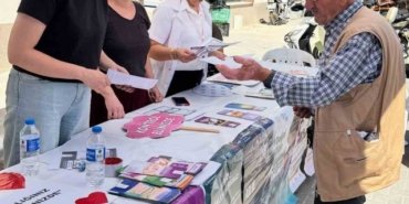 Samsun Söke'de Halk Sağlığı Haftası etkinliğinde vatandaşlara koruyucu sağlık bilgisi verildi