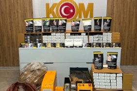 Samsun Terme'de operasyonda 52 bin 400 makaron ele geçirildi, 1 zanlı gözaltına alındı