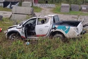 Samsun Terme'de organ taşıyan UMKE kamyoneti kaza yaptı, 2 sağlıkçıdan biri ağır yaralandı