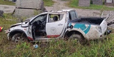 Samsun Terme'de organ taşıyan UMKE kamyoneti kaza yaptı, 2 sağlıkçıdan biri ağır yaralandı