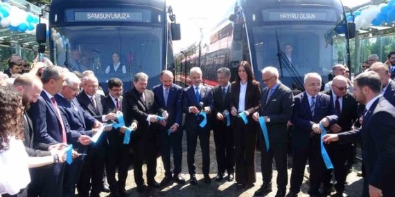 Samsun'a 12 Yeni Tramvay Geliyor