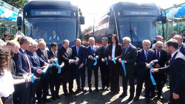 Samsun'a 12 Yeni Tramvay Geliyor
