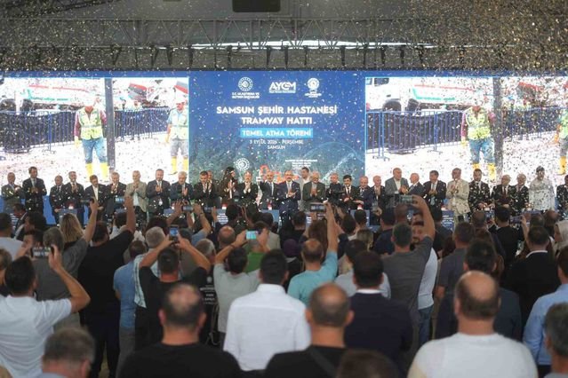 Samsun'a 13,3 km'lik tramvay hattı