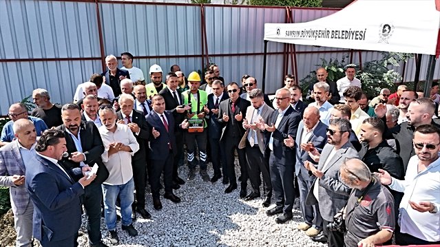 Samsun'da 1925 konutluk kentsel dönüşüm projesinin ilk etabının temeli atıldı