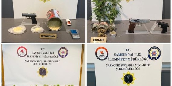 Samsun'da Atakum, İlkadım ve Tekkeköy'de Uyuşturucu Operasyonunda 5 Zanlı Gözaltına Alındı