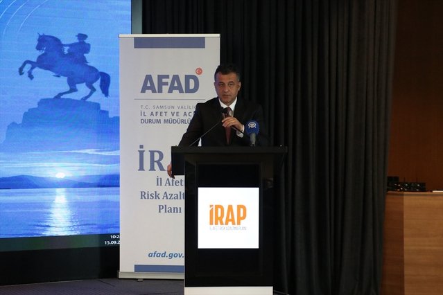 Samsun'da İl Afet Risk Azaltma Planı Bilgilendirme Toplantısı yapıldı
