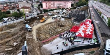 Samsun'da Kadıköy Kentsel Dönüşüm Projesi'nin 1. etabında 421 bağımsız bölümün temeli atıldı
