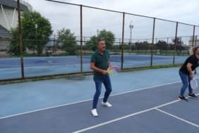 Samsun'da TEİAŞ personeli pickleball eğitimiyle tanıştı