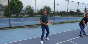 Samsun'da TEİAŞ personeli pickleball eğitimiyle tanıştı