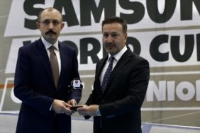 Samsun'da flöre dünya kupası seremonisi yapıldı, 52 ülkeden 606 sporcu katıldı
