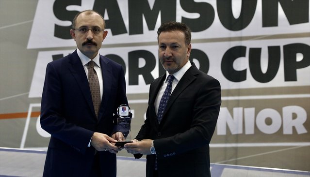 Samsun'da flöre dünya kupası seremonisi yapıldı, 52 ülkeden 606 sporcu katıldı