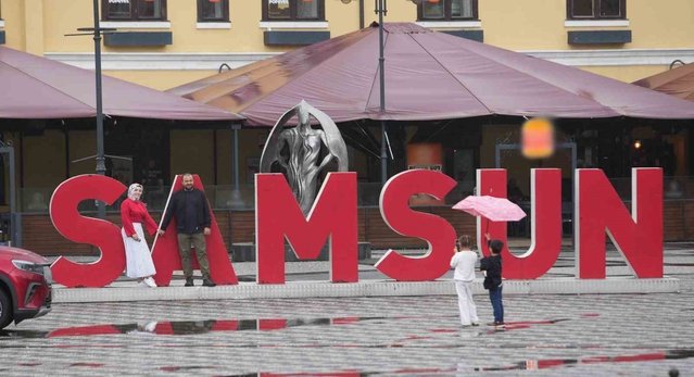 Samsun'da güz yağmurları serinliği getirdi, sıcaklık 18-26 derece arasında