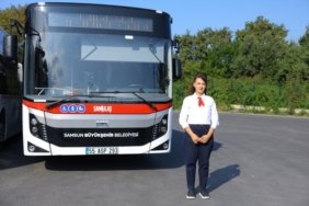 Samsun'da kadın otobüs şoförü sayısı 19'a yükseldi, 10 kadın sürücü göreve başladı