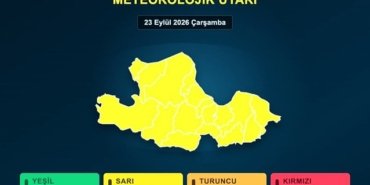 Samsun'da kuvvetli sağanak uyarısı yapıldı, 17 ilçe için sarı kod verildi