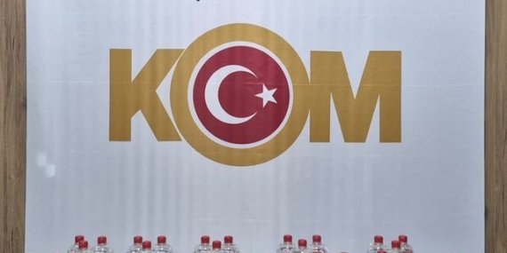 Samsun'da operasyonda 51 litre etil alkol ele geçirildi, 1 kişi hakkında işlem yapıldı