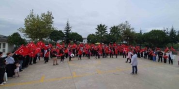 Samsun'da özel öğrenciler İlköğretim Haftası'nı davul zurna eşliğinde kutladı