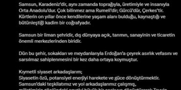 Süleyman Soylu: 'Samsun, Türk siyasi hayatının müşiridir; ölçüsüdür'