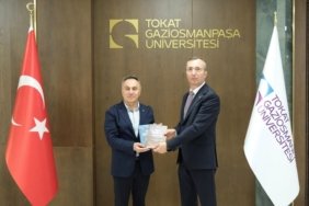 TOGÜ Rektörü Yılmaz, Samsun'a atanan Emniyet Müdürü Aydın'ı veda ziyaretinde ağırladı