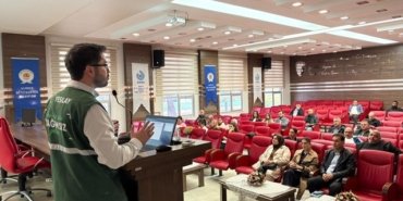 Yeşilay Samsun, SASKİ personeline bağımlılıkla mücadele farkındalık eğitimi verdi