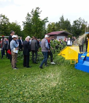 Atakum'da fındıkta verimi 160 kiloya çıkarmak için 10 mahallede model bahçe kuruldu