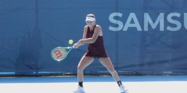 Ayla Aksu Kahraman, Samsun Open'da Arango'yu 6-3 ve 6-2 yenerek son 16'ya yükseldi.