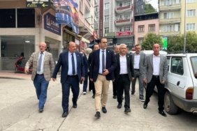 BBP Samsun İl Başkanı Şahin, Salıpazarı'nda muhtarların taleplerini dinledi