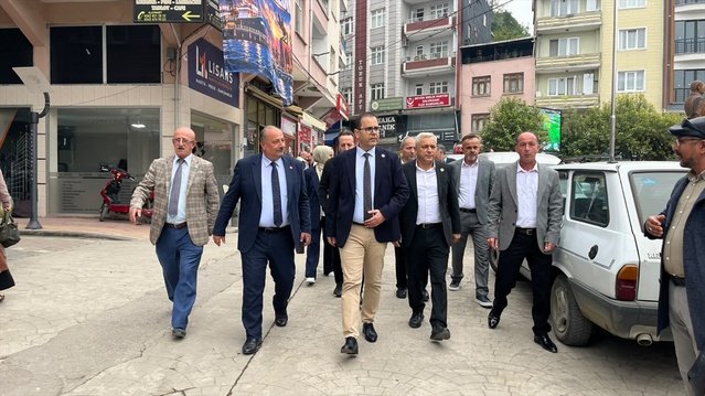 BBP Samsun İl Başkanı Şahin, Salıpazarı'nda muhtarların taleplerini dinledi