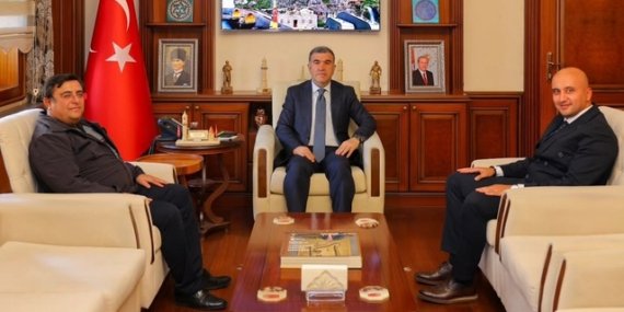 Bayburt DKMP'nin yeni müdürü Halil Karaca göreve başladı, Vali Eldivan'ı ziyaret etti