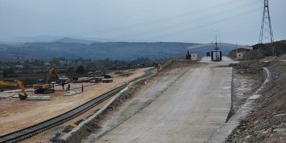 Havza OSB'yi demir yola bağlayacak 3 km'lik hattın kasımda açılması planlanıyor