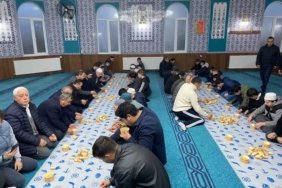 Kavak'ta Hz. Ömer Camii'nde sabah namazı buluşması yoğun katılımla yapıldı