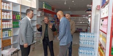 Kaymakam Serin, Havza'da selzede esnafı ziyaret etti, destek ödemeleri sürüyor