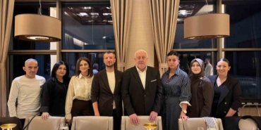 Kazım Yılmaz, seçim sonrası Çarşamba Ticaret Borsası personeliyle vedalaştı