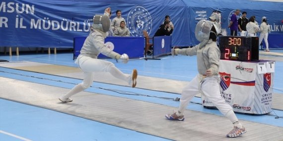 Kılıç Federasyon Kupası Samsun'da 27 şehirden 612 sporcuyu ağırlayarak sona erdi
