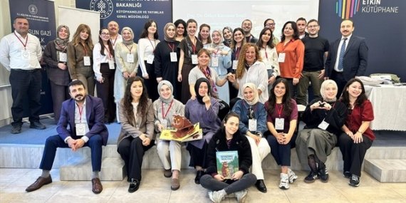 Kütüp-Rehber kapsamında Samsun'da kütüphanecilere etkileşimli okuma eğitimi verildi