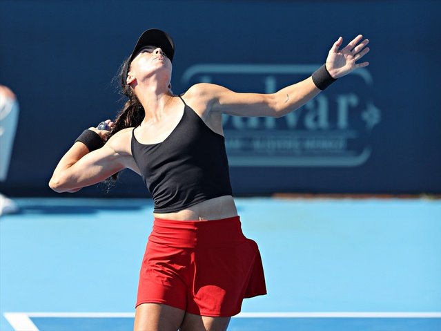 Milli tenisçi Ayla Aksu, Samsun Açık WTA 125'te rakibini 2-1 yenerek şampiyon oldu.