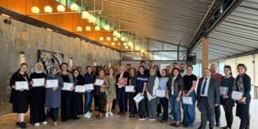 OMÜ ve Samsun Büyükşehir, yaklaşık 50 eğiticiye yaşam boyu öğrenme eğitimi verdi