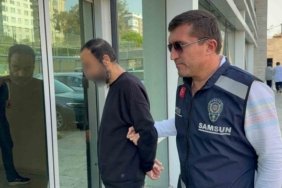 Samsun Atakum'da eşini balta ile tehdit edip darbettiği iddia edilen koca tutuklandı