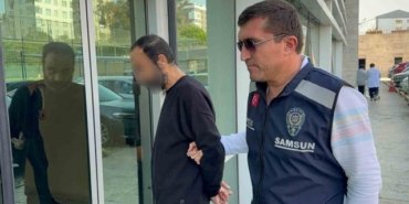 Samsun Atakum'da eşini balta ile tehdit edip darbettiği iddia edilen koca tutuklandı