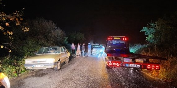 Samsun Bafra'da iki otomobilin çarpıştığı kazada 3 kişi yaralandı
