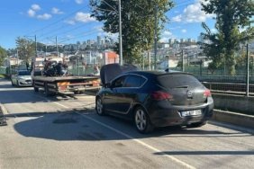 Samsun Canik'te otomobil ile motosiklet çarpıştı, 2 kişi yaralandı