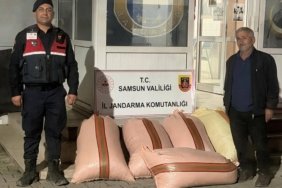 Samsun Çarşamba'da 300 kilo fındığı satarken yakalanan 2 şüpheli gözaltına alındı