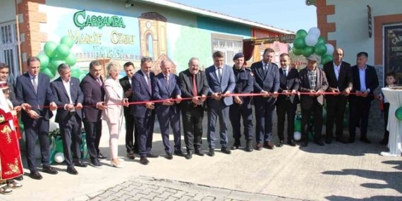 Samsun Çarşamba'da Maarif Okulu açıldı, uygulamalı eğitim verilecek