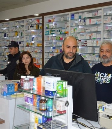 Samsun Havza'da Farma-1 Operasyonu kapsamında 13 eczane denetlendi