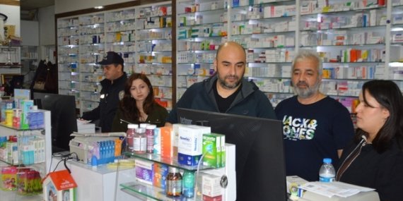 Samsun Havza'da Farma-1 Operasyonu kapsamında 13 eczane denetlendi